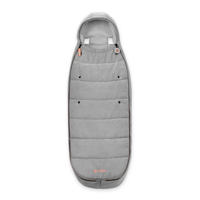 Теплый конверт в коляску Cybex Footmuff Gold Lava Grey